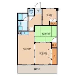 ビラアルファインの物件間取画像